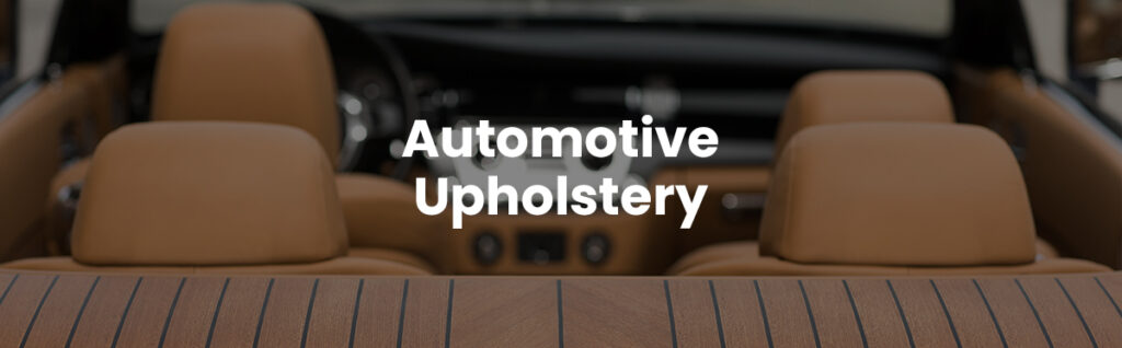 upholstery banner